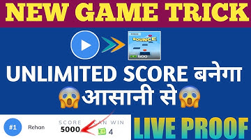 Mx player bounce game trick||Mx player unlimited score trick||Mx layer game  hack