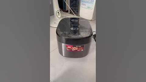 Hướng dẫn sử dụng Nồi cơm điện tử Sharp 1.8 lít KS-COM194EV-BK