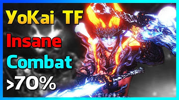 NIOH 2: Yokai Form Insane Combat 70% - Enenra Boss Fight (PS4 PRO)