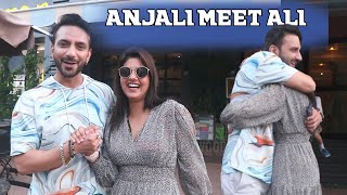 When Anjali Arora MEET Best Friend Ali Merchant | CUTEST MOMENT | Lockupp