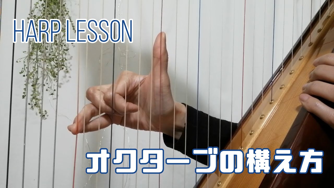 20. How to Position and Play Octaves [Harp Lecture Video (for