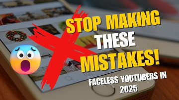 5 Mistakes Killing Your Faceless Youtube Channel and How to Fix Them Fast
