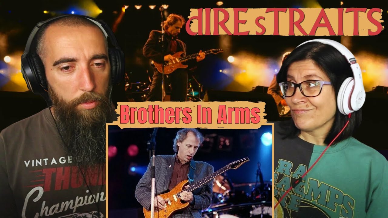 Dire Straits - Brothers In Arms (Nelson Mandela 70th Birthday Tribute 1988) (REACTION) with my wife