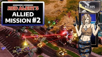 Red Alert 3 - Allied Campaign - Mission 2 - Cannes - Hard