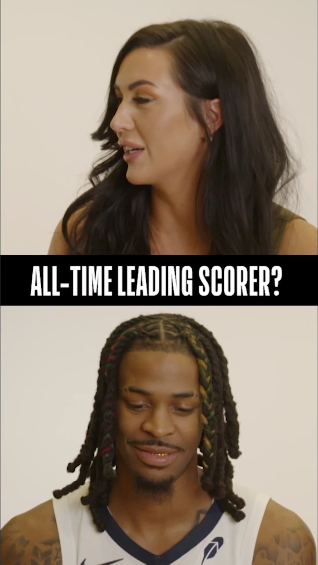 Ja Morant was shocked to learn who the last #2 pick to win #KiaROY was ?