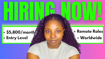 6 Best Work From Home Jobs 2025 | Latest Online Jobs Hiring Now (No Experience Needed)