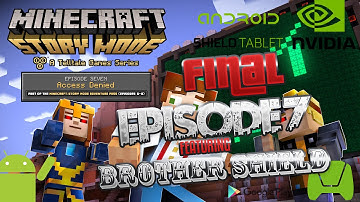 Minecraft Story Mode - iOS/Android - HD Walkthrough Episode 7 Access Denied FINAL (Tegra K1)