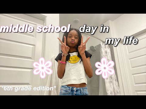 A SCHOOL DAY IN MY LIFE ( spring edition) | *middle school vlog*