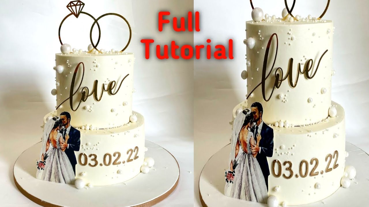 Wedding Cake/ Roka Cake ❤️ Ring Ceremony Cake ❤️ Specially customisation  possible 😍 . . . #roka #rokafied #weddingcake #wedding… | Instagram