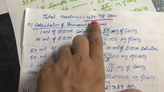 Numerical problem solving session on EDTA Method part 1B