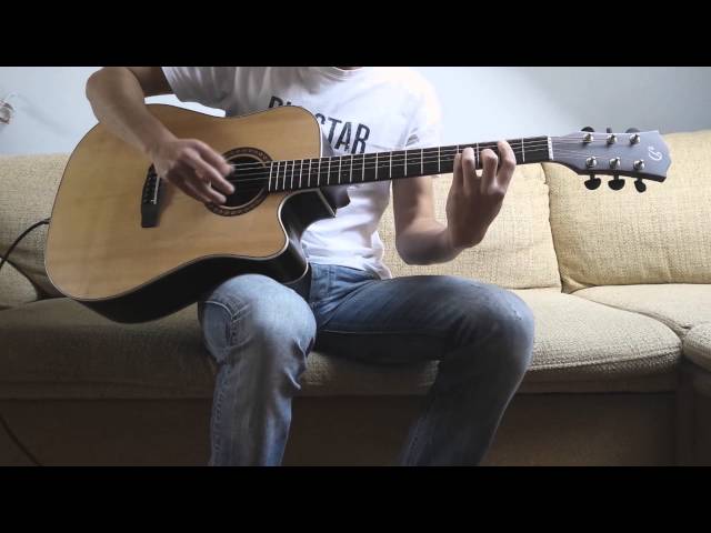 3 Doors Down - Here Without You [Acoustic Guitar Cover] FULL HD class=