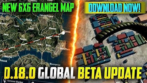 [ Download Now ] Pubg Mobile Lite Global 0.18.0 Beta Out - Erangel 6x6 Map,Miramar Map |
