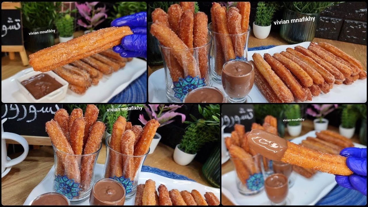 التشوروز الاسباني بأسهل وأطيب طريقة😍وبعجينه مقرمشة وهشه والطعم خياااال 😋