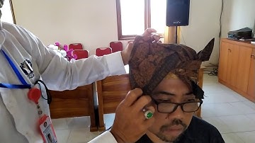 tutorial membuat udeng bali raja kuno