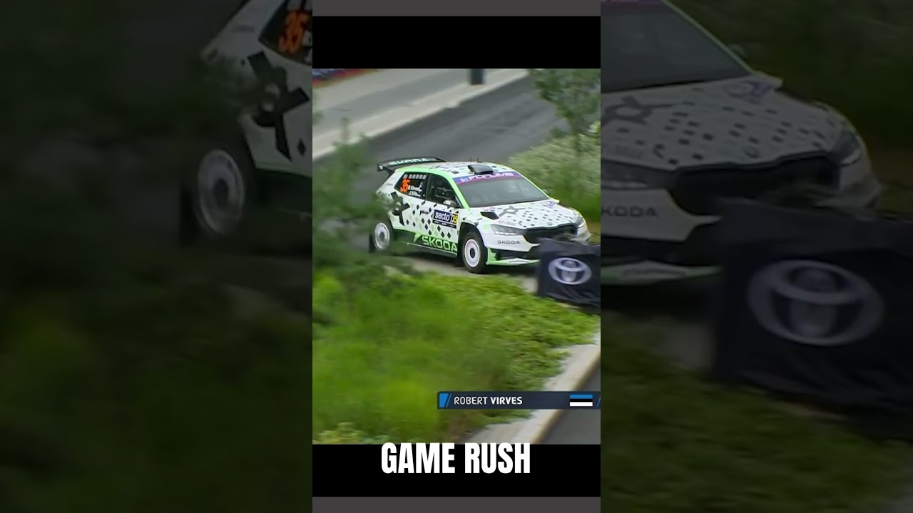 🔥 Incredible WRC2 Catch by Robert Virves & Jakko Viilo | Rally Racing Action 2025