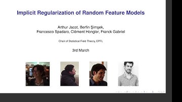 Implicit Regularization of Random Feature Models - ICML 2020