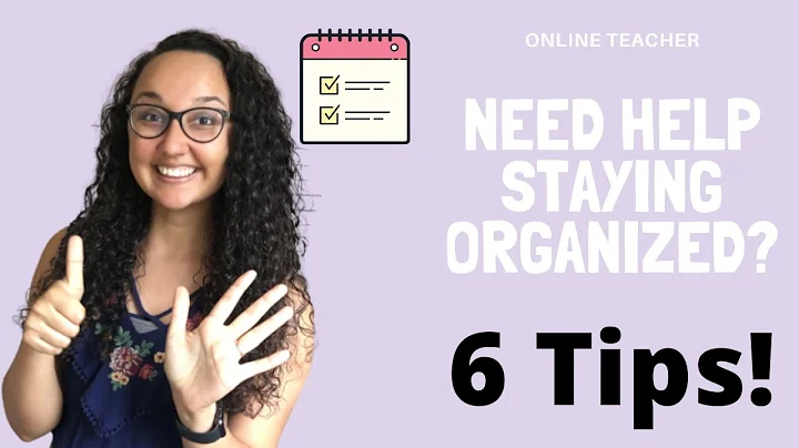 How I Stay Organized as an Online Teacher : 6 Tips for Online Teachers - Independent Contractors