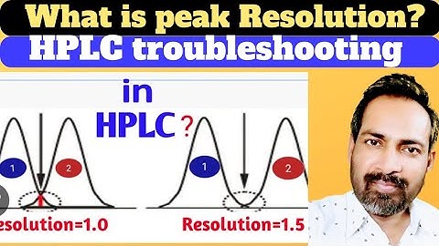 hplc troubleshooting | resolution | voice of kayani