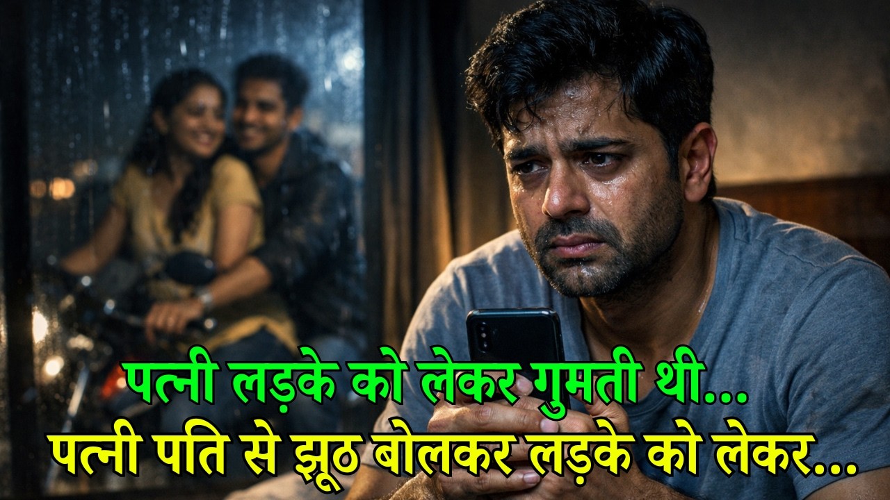 पत्नी ने मायके जाने का झूठ बोला, पति ने सच देखा तो रो पड़ा | Emotional Story | Heart Touching Story