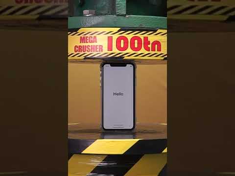 Iphone vs Hydraulic Press | Айфон против Гидравлического Пресса #Shorts