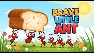 The Brave Little Ant | A Short Story About Teamwork for Kids 🐜