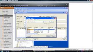 Accpac 198 Feature V55 Ic Processing Shipments Screen Stream