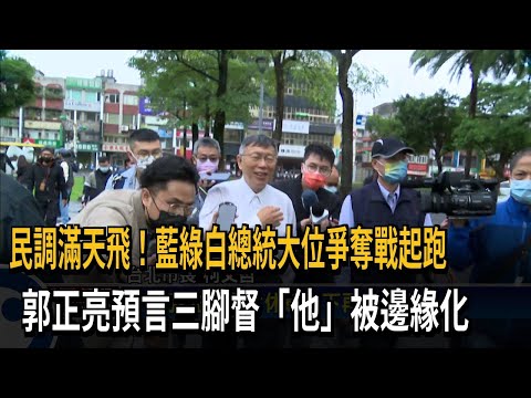 2024賴侯柯參戰 郭正亮：賴侯五五波、柯拿不到10%－民視新聞