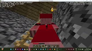 Trying Someone's Minecraft Indev Simple Parkour Map (Minecraft Indev 20100219)