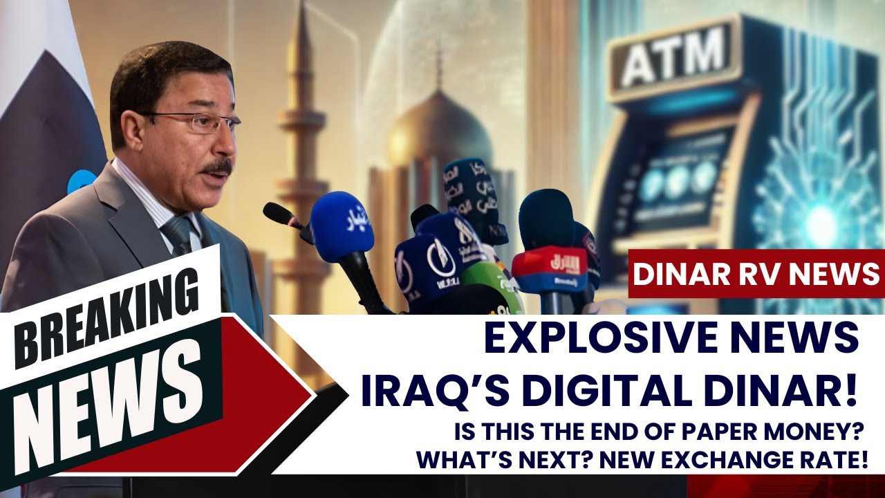 Dinar RV Breaking News🔥Digital Dinar! Is This the End of Paper Money in