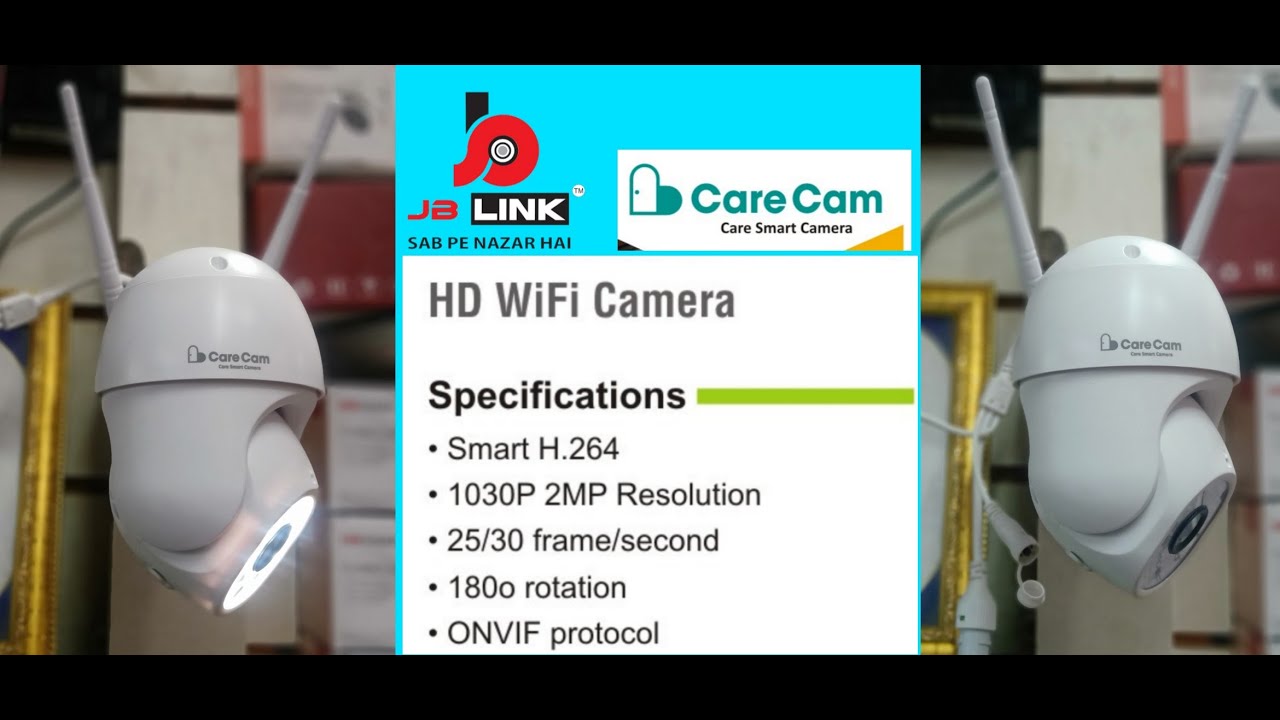JBLINK Carecam WiFi PTZ Camera Full Setup MODE WiFiTFALM YouTube