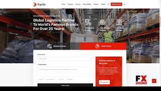 Equita - Logistics Cargo HTML Template services transport