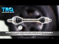 How to Replace Left Front CV Axle Assembly 2003-2008 Honda Pilot