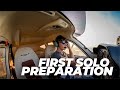 How I Was Prepared For My First Solo Flight (Tecnam P2008)