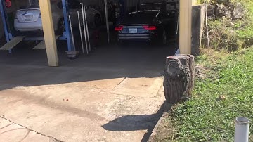 Audi A7 muffler delete, non resonated xpipe revs
