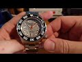 ARAGON DIVEMASTER 45mm METEORITE DIAL CERAMIC BEZEL SAPPHIRE  200M DIVER  AUTOMATIC WATCH UNBOXING