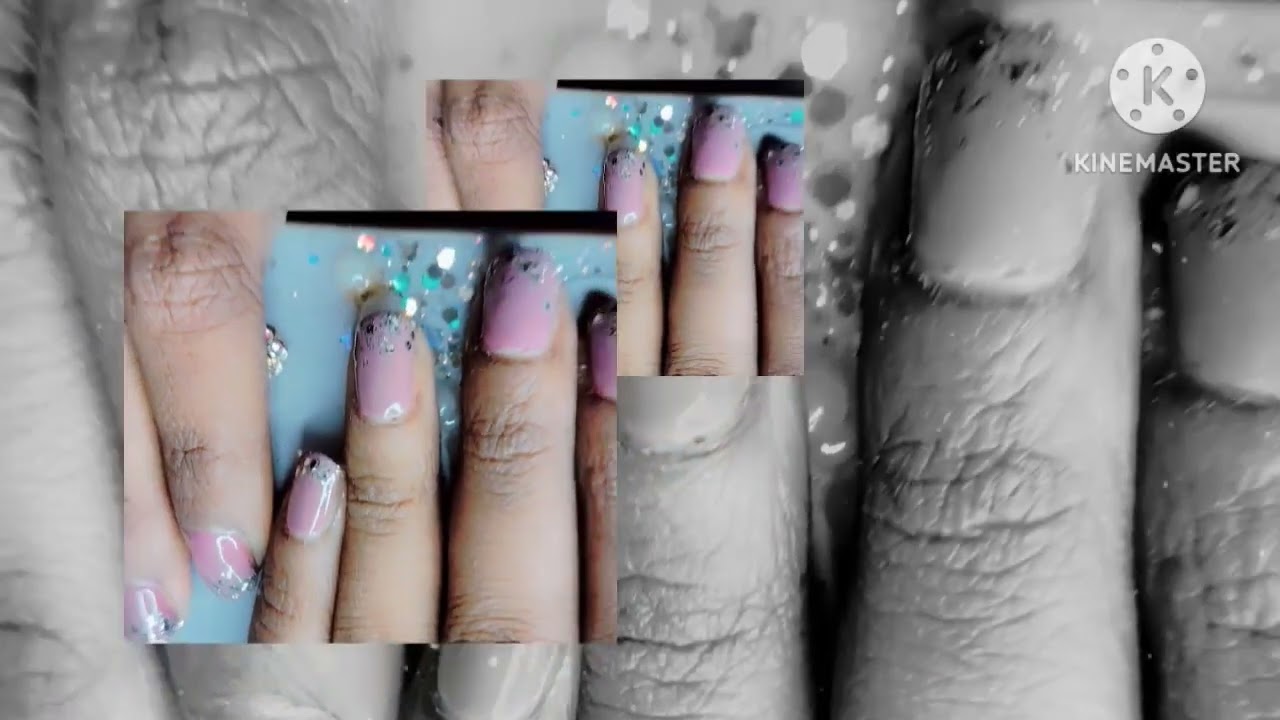 shellac nail paint on natural nails@ crystalnails726