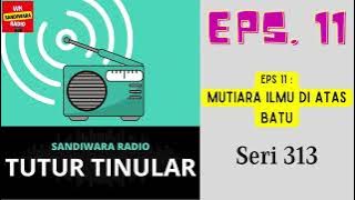 TUTUR TINULAR - Seri 313 Episode 11. Mutiara di Atas Batu [HQ Audio]