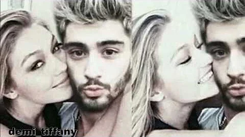 zigi / gigi and zayn  amazed