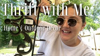 THRIFTED Outdoor Decorations | Thrift with Me + Haul | Goodwill