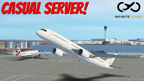 Being Realistic On CASUAL Server... (Bad idea)! | Infinite flight