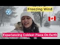 Coldest Place On Earth🇨🇦| Winter Snowstorm | Bhayankar Snowstorm Hits Canada 🇨🇦 |Snowfall 🇨🇦