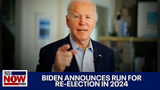 Biden announces run for White House again in 2024  | LiveNOW from FOX