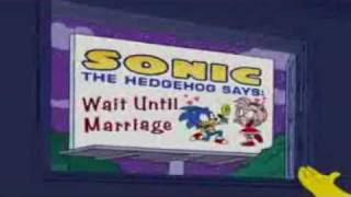 The Simpsons supports Sonic๏ปฟ and Amy (Sonamy)