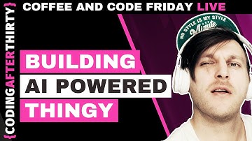 Building Chat GPT 3 Powered App To Transcribe and Summarize YouTube Videos [ coding live ]