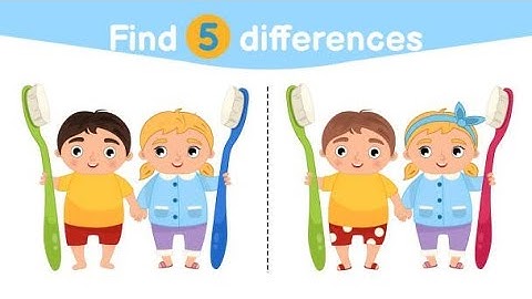 [Spot The Difference Game] 1% Can Find All The Difference : Puzzle challenge