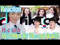 🇰🇷Reacion Tiktok Học sinh Việt Nam dễ thương quá!!! l JBros #stayhome #withme