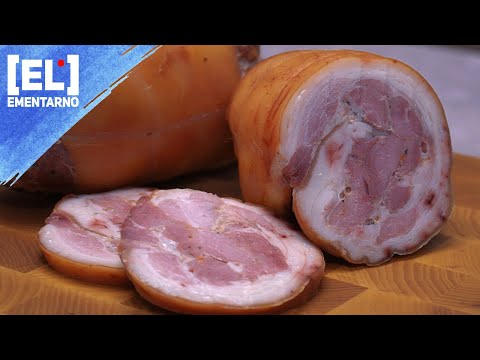 Свиной Рулет из Рульки или Ветчина из Рульки 🐷 Праздничный Рецепт из Рульки! English Subtitles