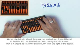 #60 Multiplication of four digit multiplier and single digit multiplicand – Example:  1324 x 6