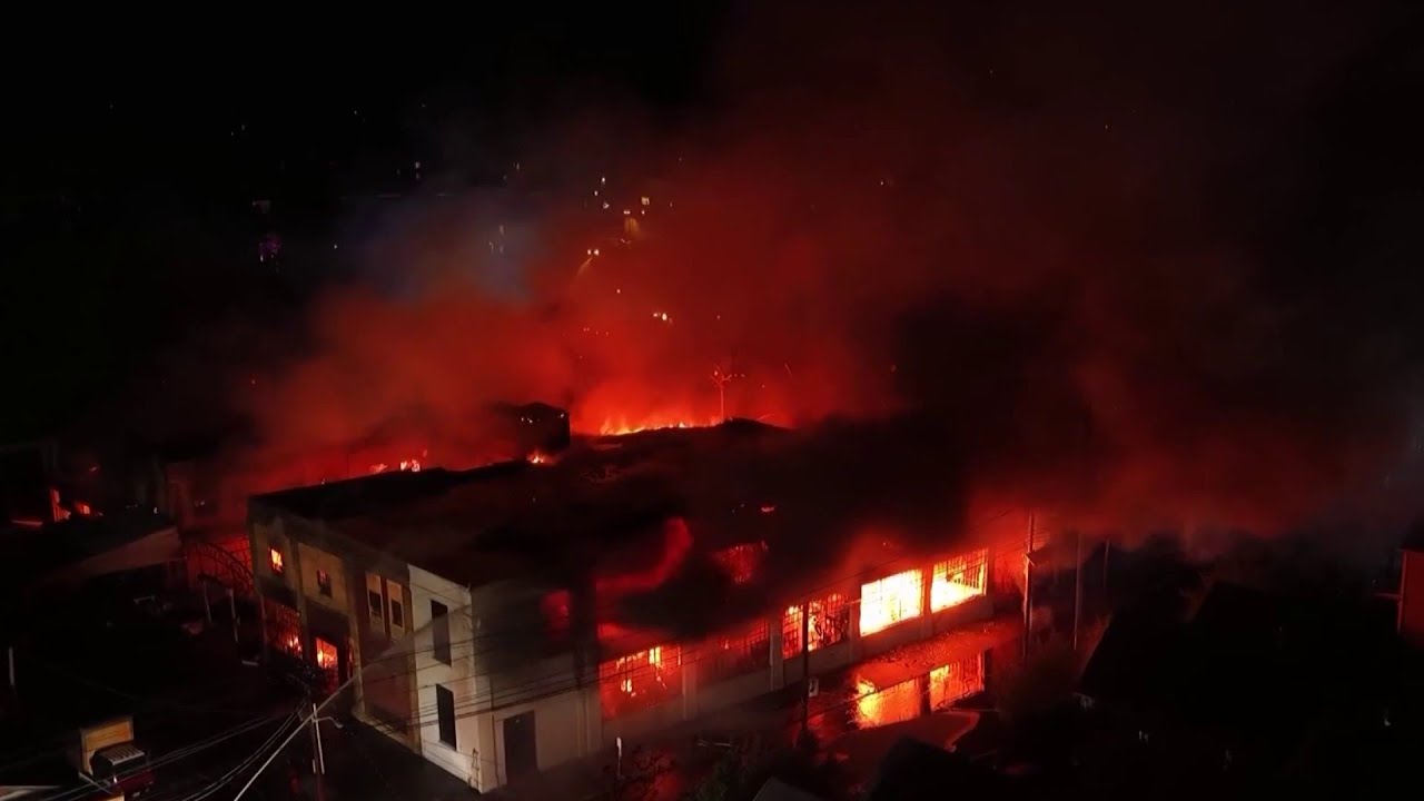 Massive New Jersey fire prompts school closures