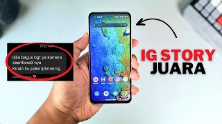 HP ANDROID IG Story Setara iPhone | Full Review Asus Zenfone 9 2023 🔥